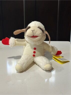 Lamb Chop Play Along Plush Shari Lewis 1993 Vintage Stuffed Animal Toy